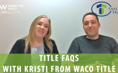 Answering Your Title Questions With Kristi